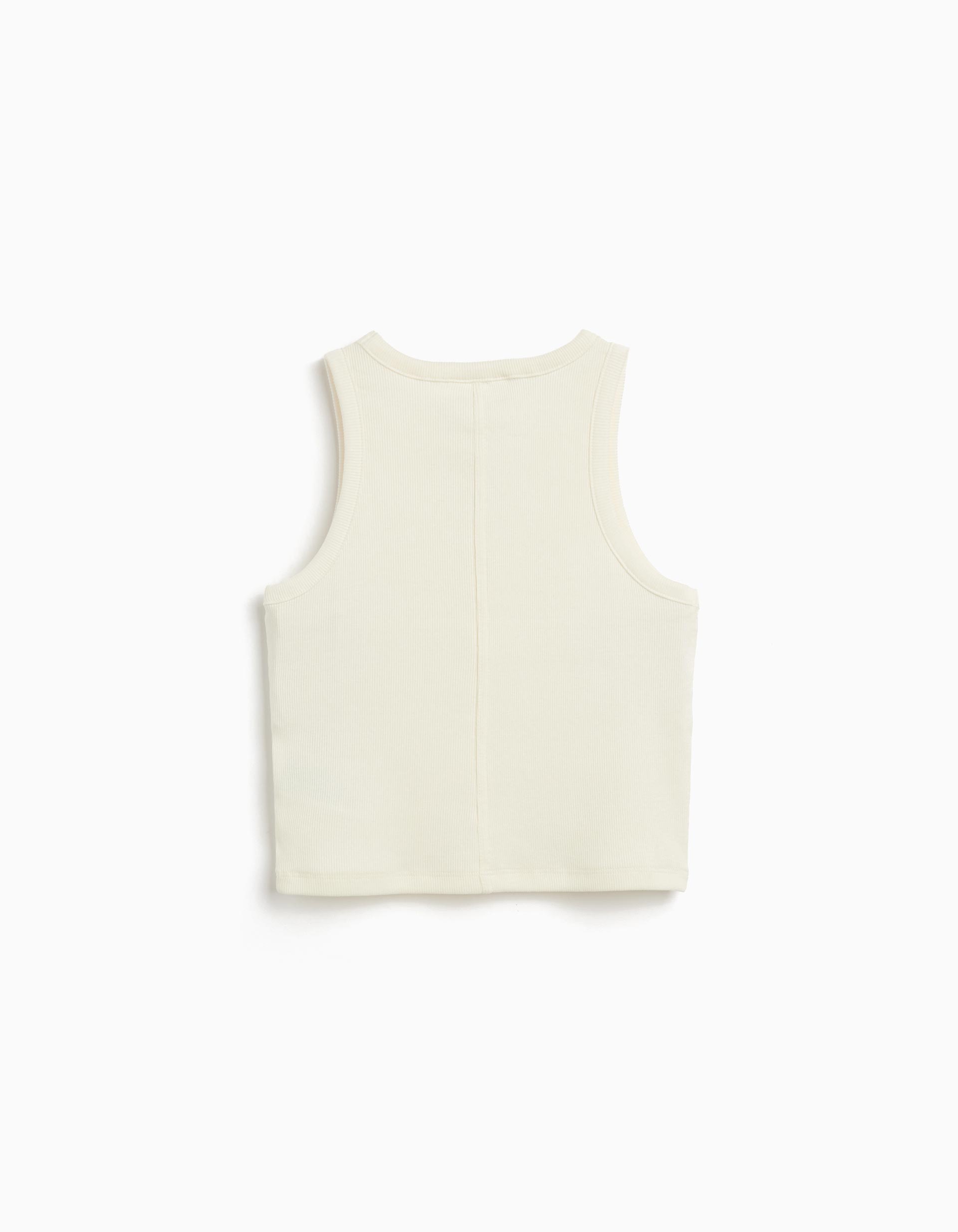 Tank Top, Menina, Branco