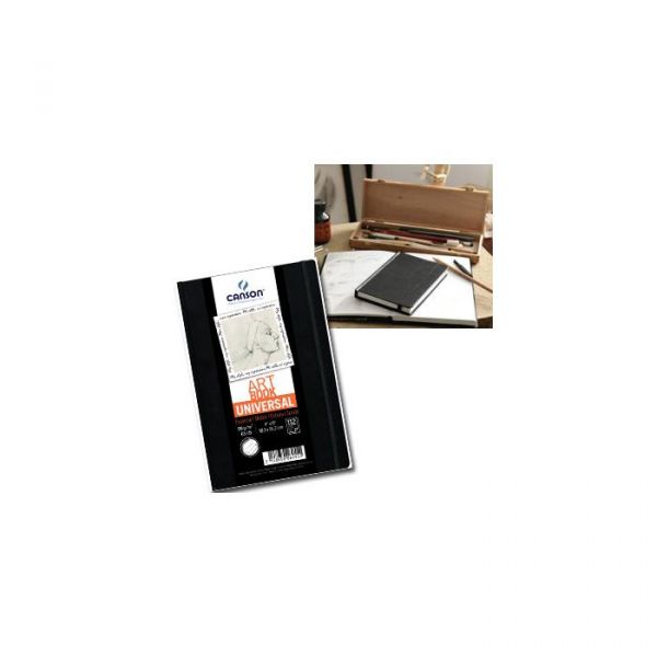 Canson Caderno Artbook Universal Fino A5 96gr 112Fls 1 Un.