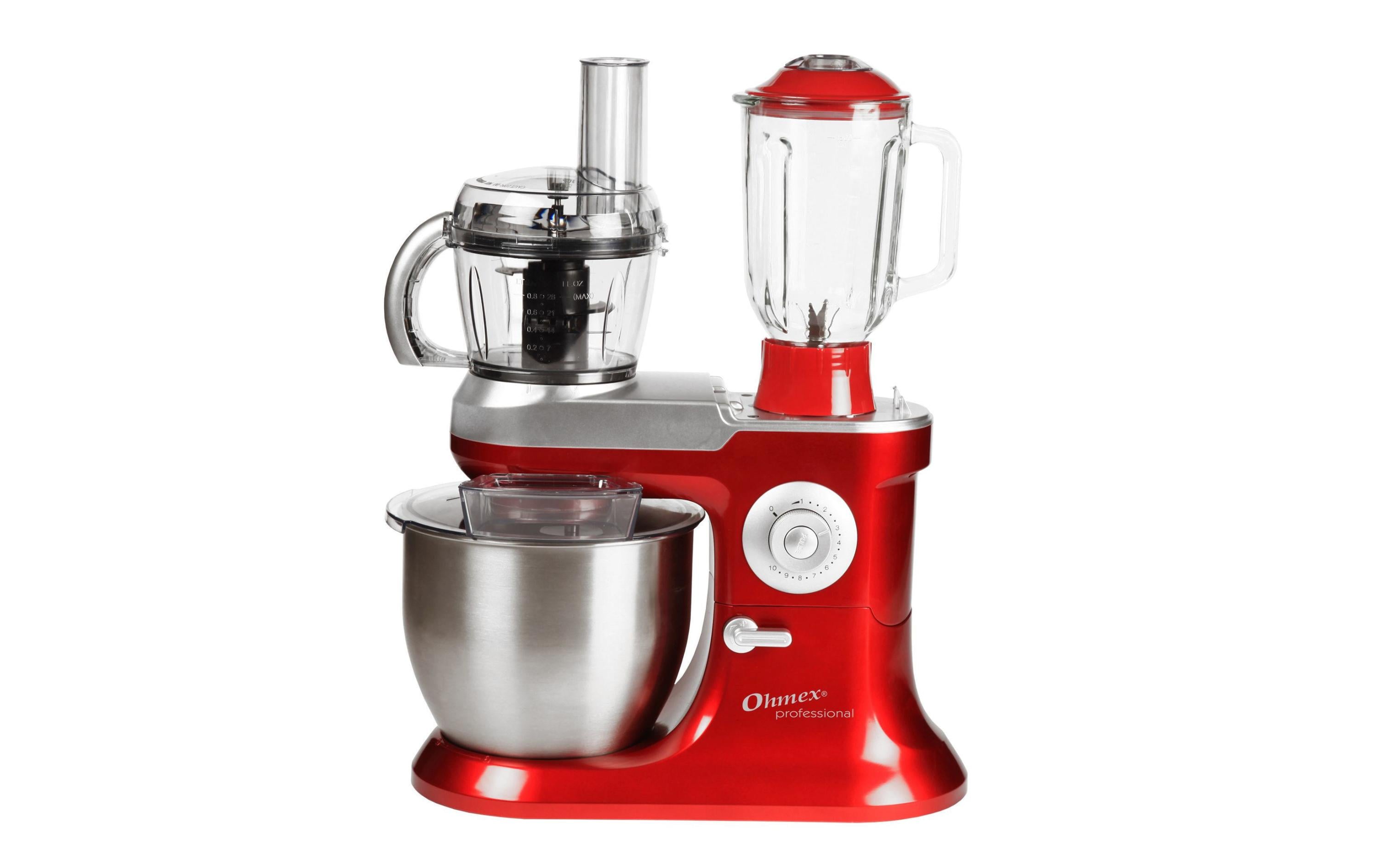 Küchenmaschine SMX 6100 Rot<br>Küchenmaschine mit Mixer und Food Processor