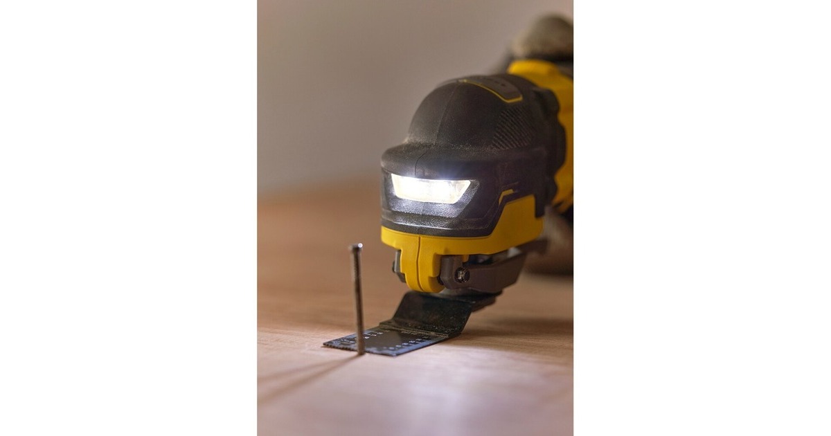 StanleyFATMAX V20 18V Brushless Oscillerende Multitool multifunctioneel gereedschap  (Geel/zwart, Koffer, 2 accu's (2.0Ah) en oplader (2A) inbegrepen)