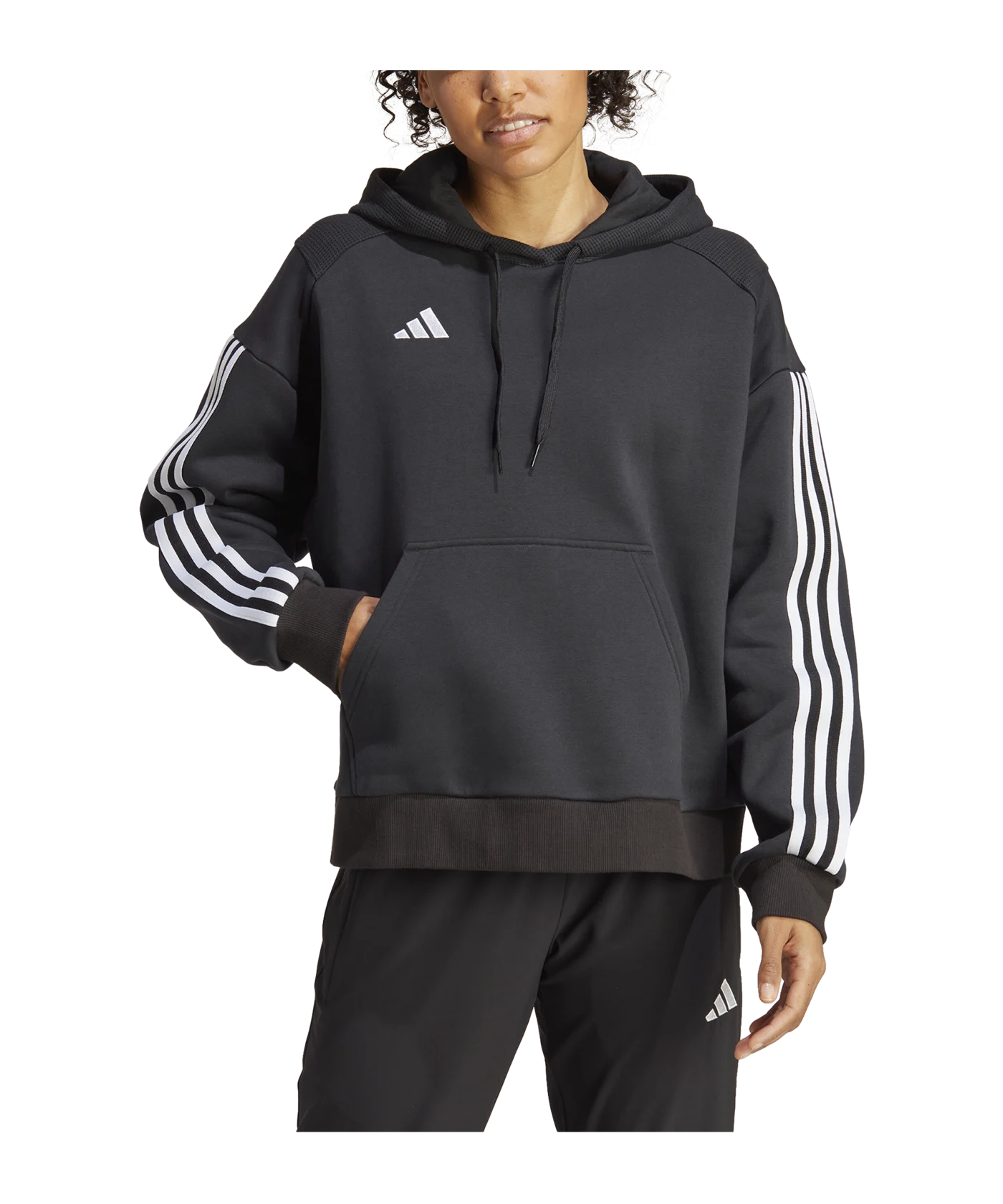 adidas Tiro 23 COM Sweatshirt Damen Schwarz