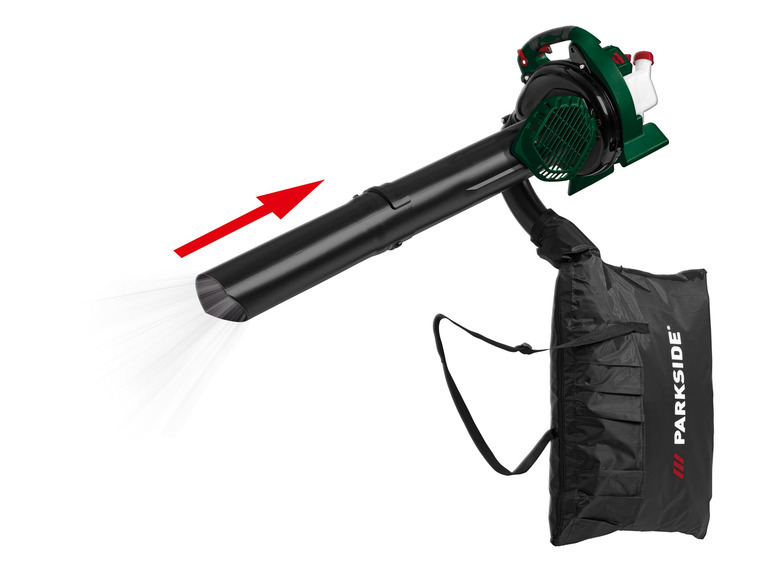 Benzine bladblazer en -zuiger 900 W 1,2 pk