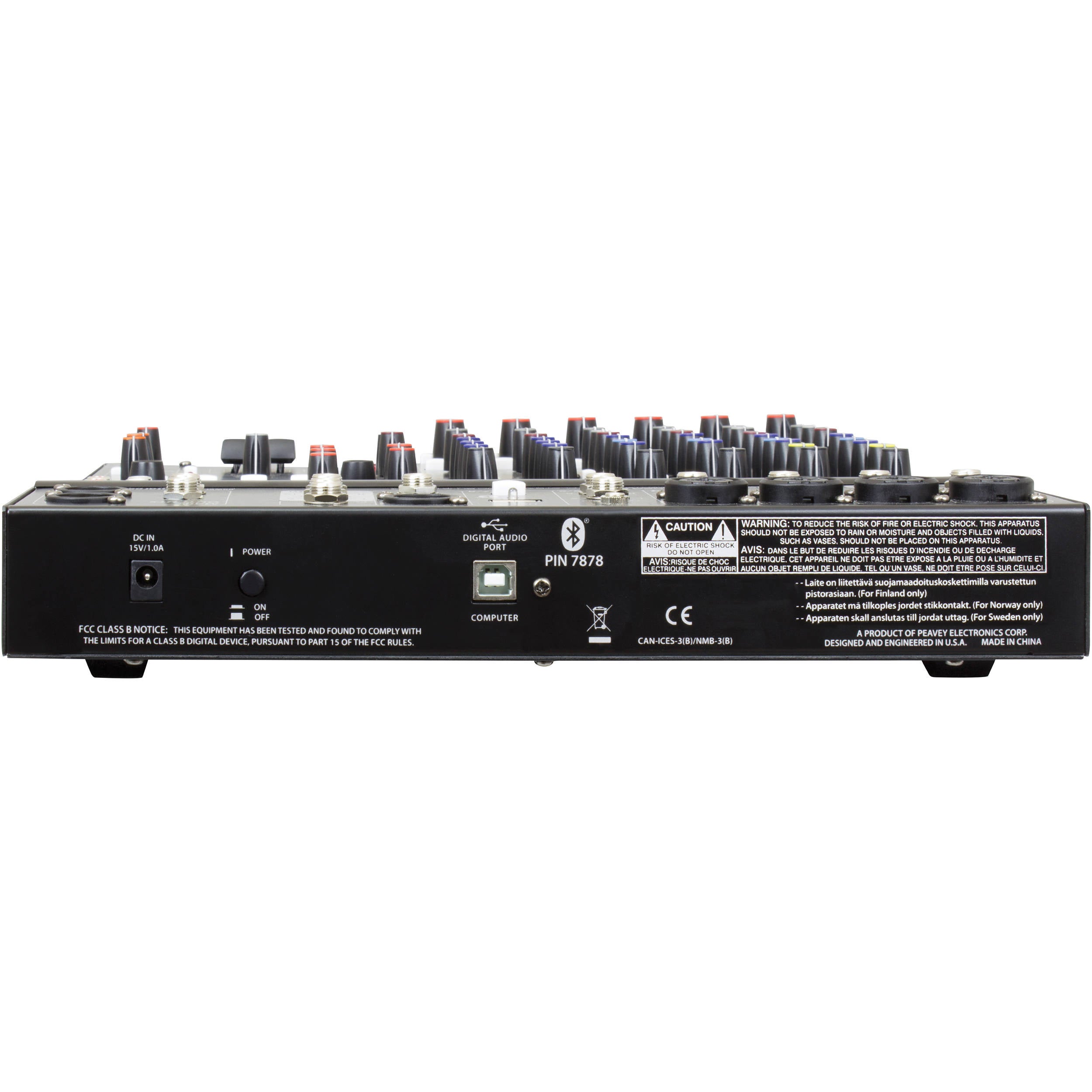 Peavey PV 10 AT mengpaneel