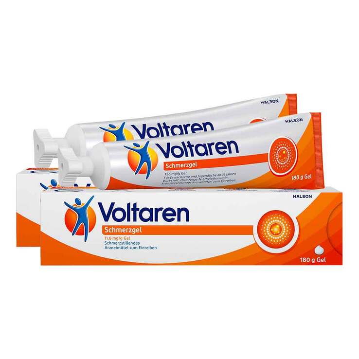 Voltaren Schmerzgel 11,6 mg / g Gel, 2x180 g