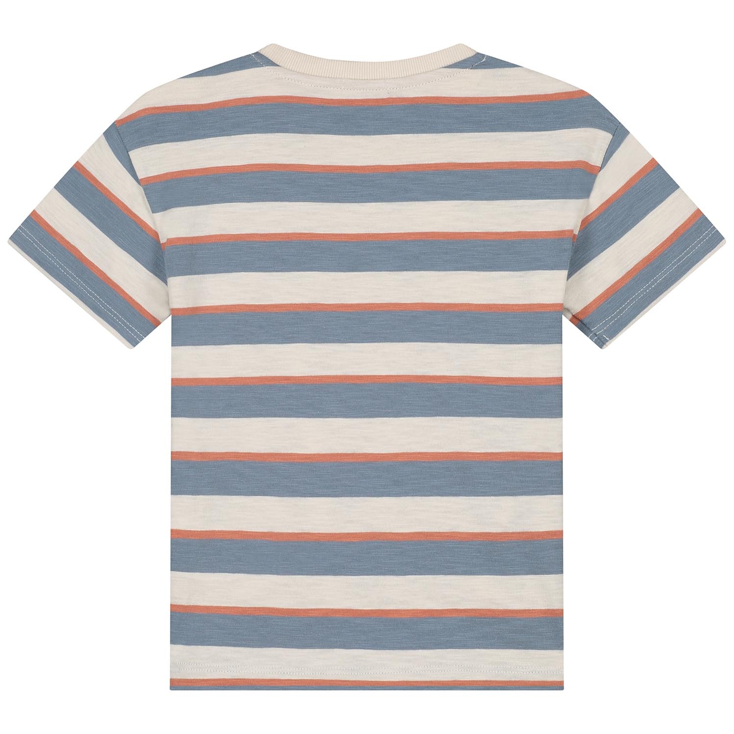 Prénatal peuter T-shirt korte mouwen strepen multi
