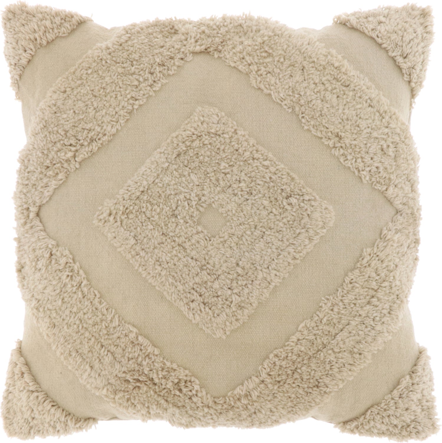 Unique Living sierkussen Lark crème 45 x 45 cm