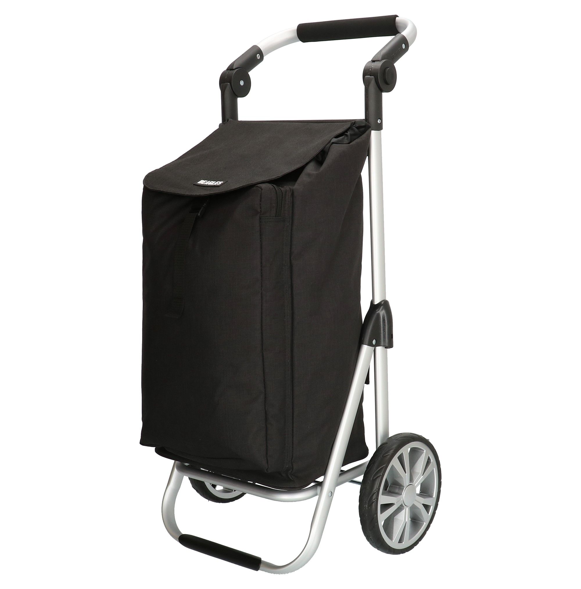 Beagles Alberic Boodschappen Trolley Zwart