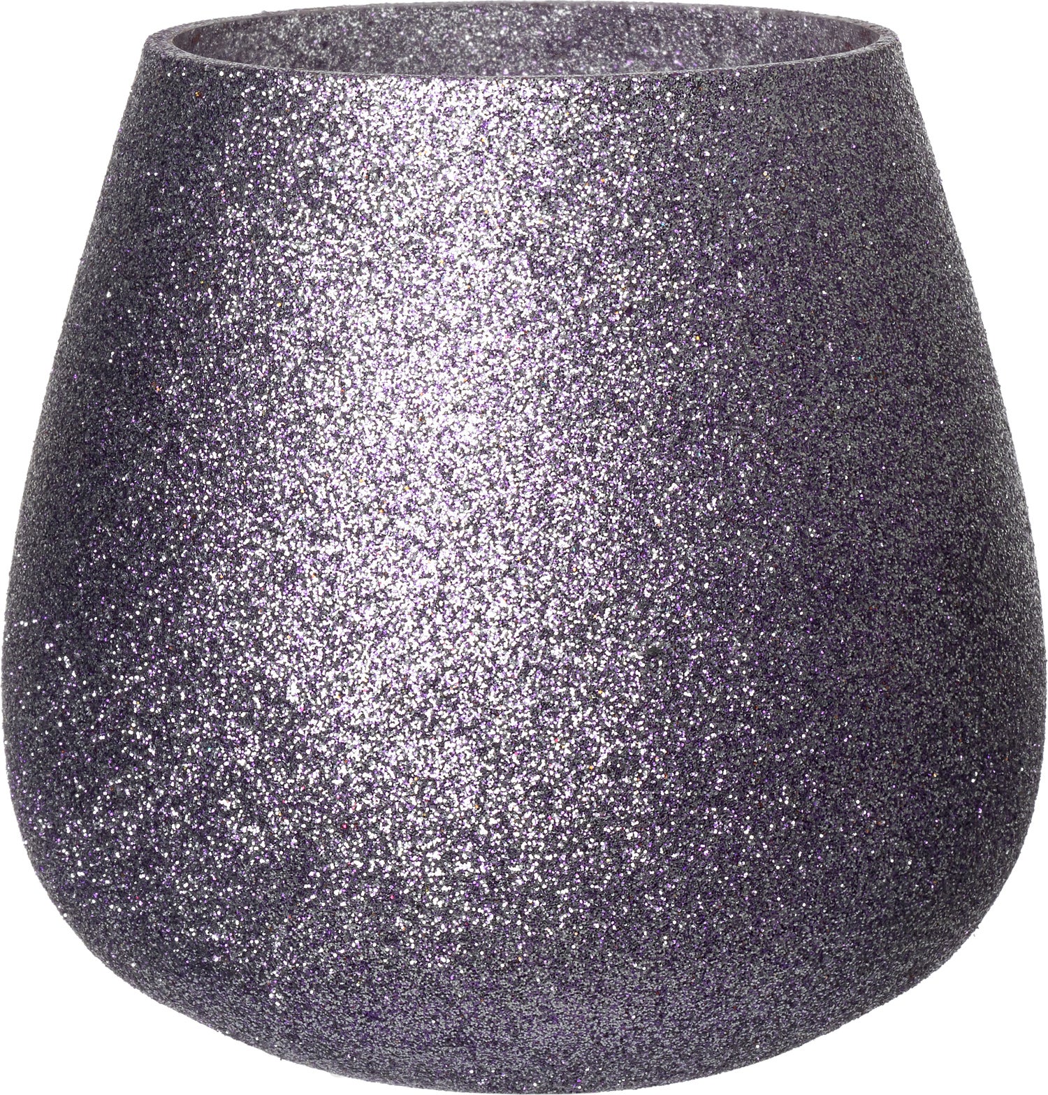 Intratuin waxinelichthouder Les paars D 12 H 12 cm