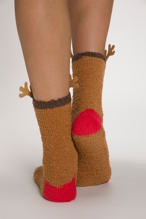 Socken, Elch, Kuschelsocken