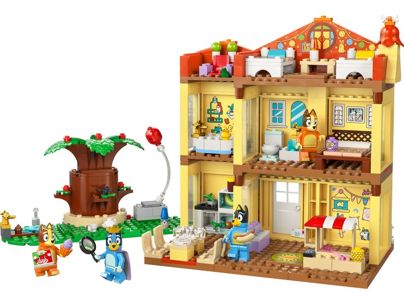 LEGO® Blueys Haus 11203 Modulares Spielzeug für Kinder