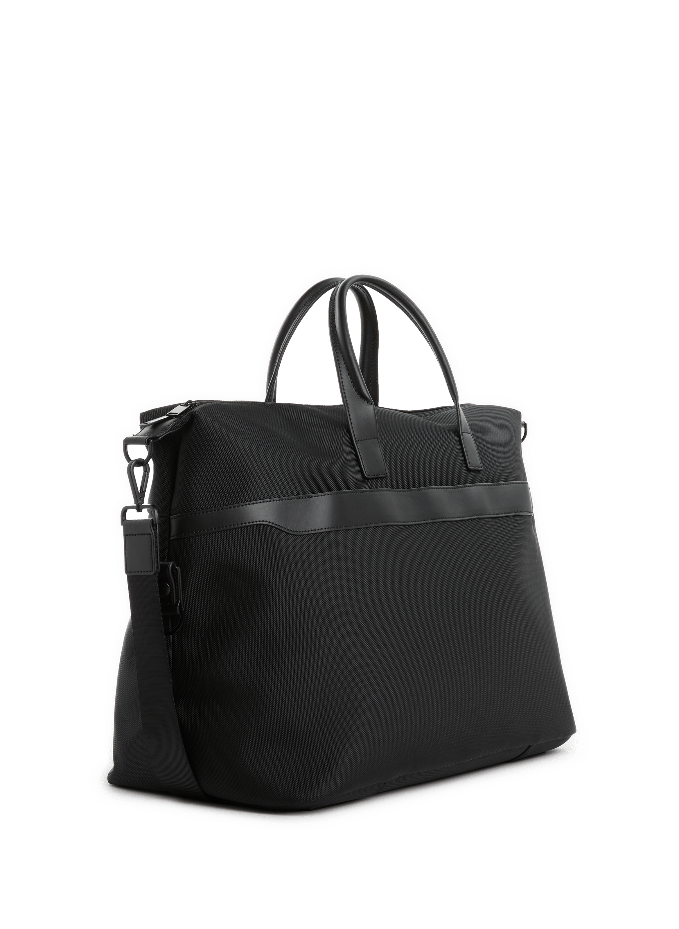 Sac weekend en toile | Noir