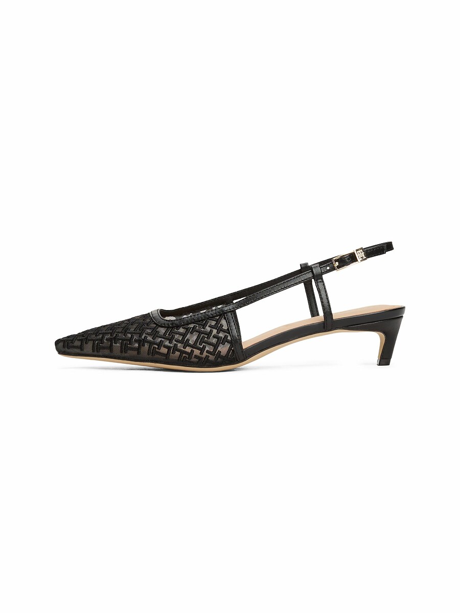 TOMMY JEANS<br>Sapatos de salto Leren