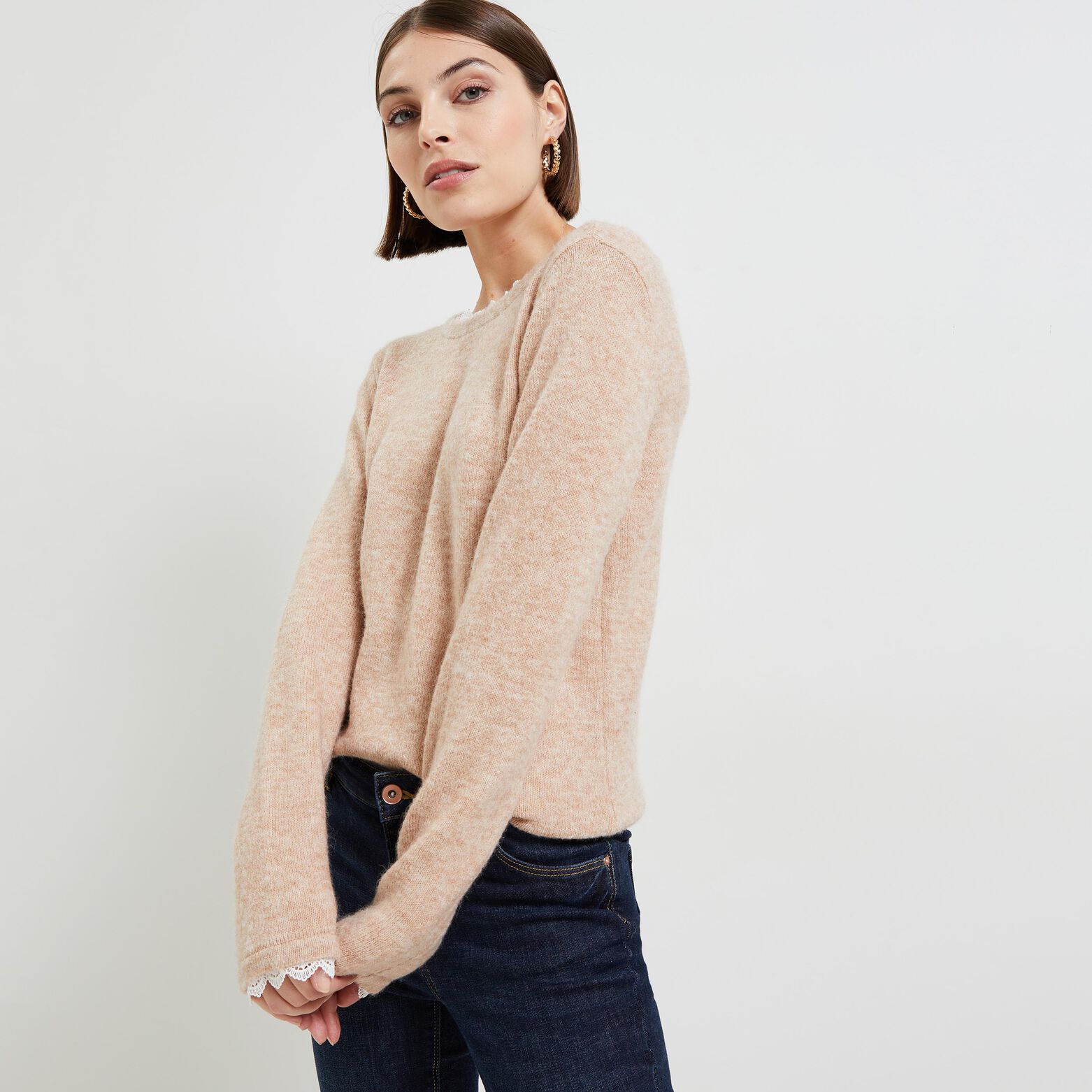 Gilet Pull 2 en 1 femme