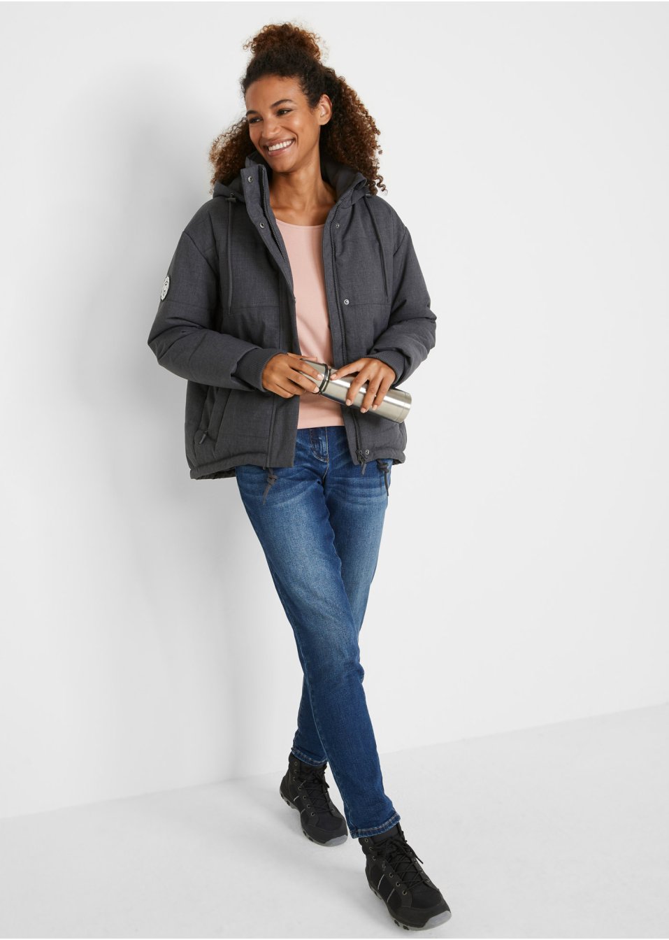 Veste matelassée outdoor, oversize, imperméable