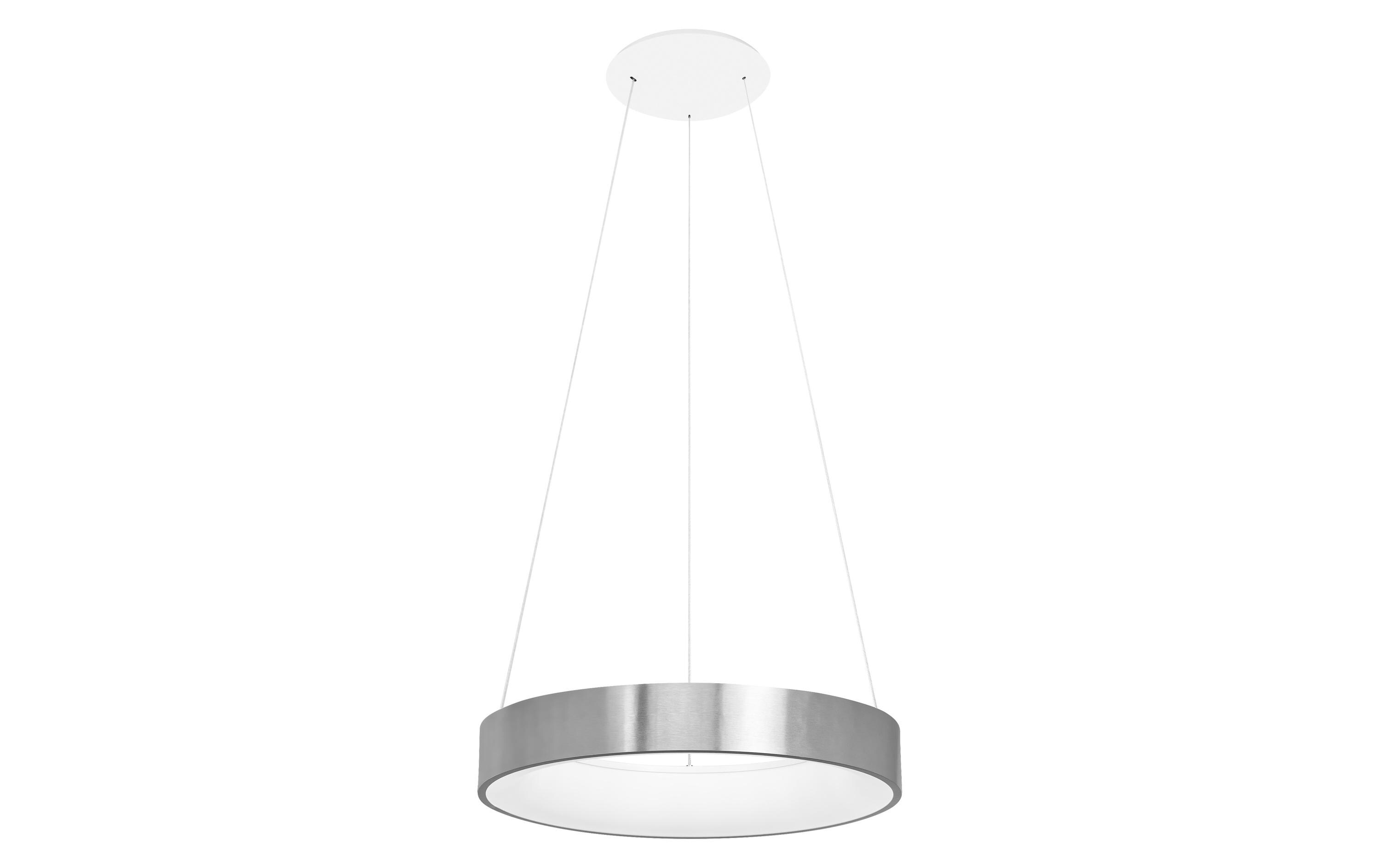 Pendelleuchte Sun@Home Circular, 18.5W, 2200-5000K, Silber<br>Smarte Pendelleuchte