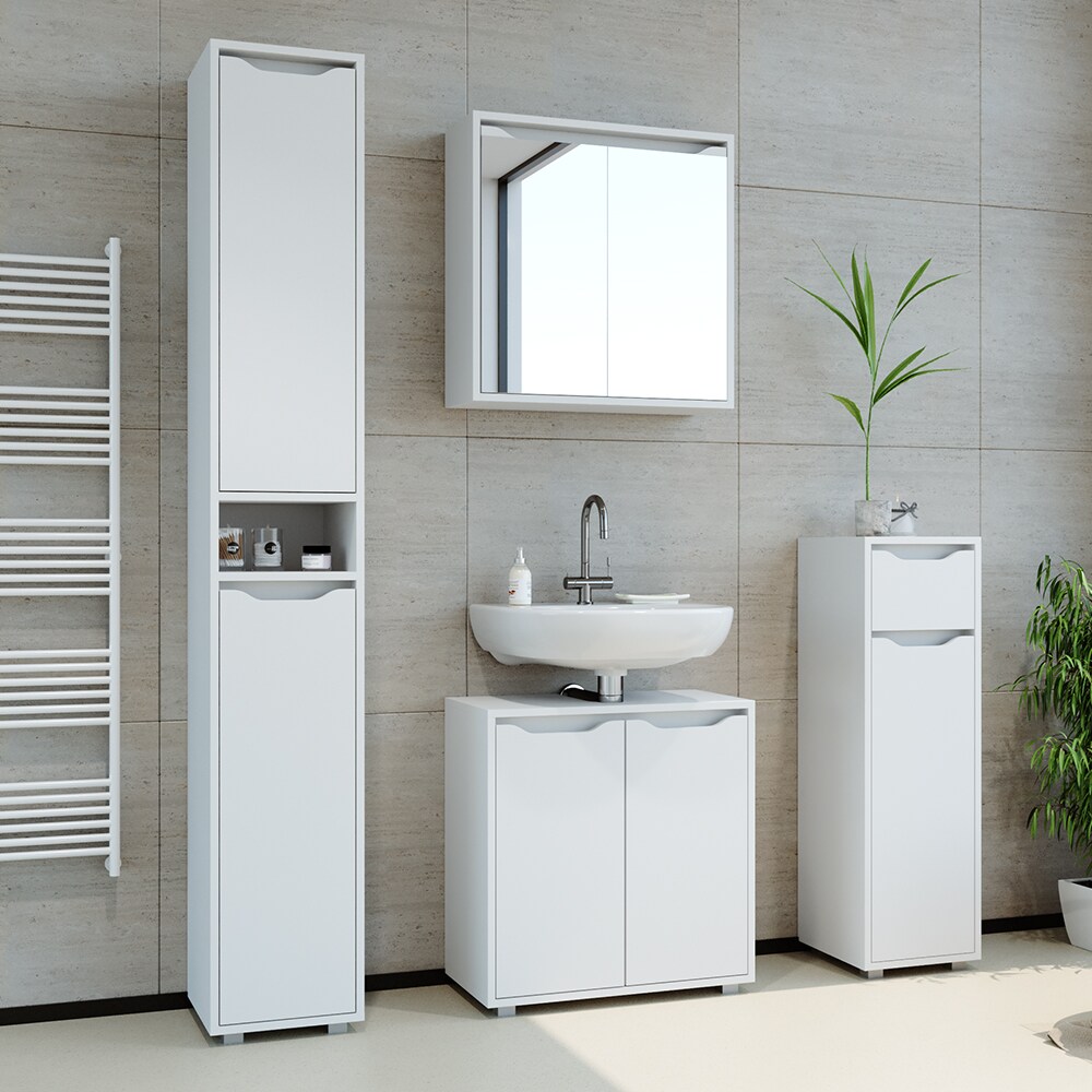 Vicco Waschtischunterschrank Badschrank Waschbeckenunterschrank Ruben Waschtisch