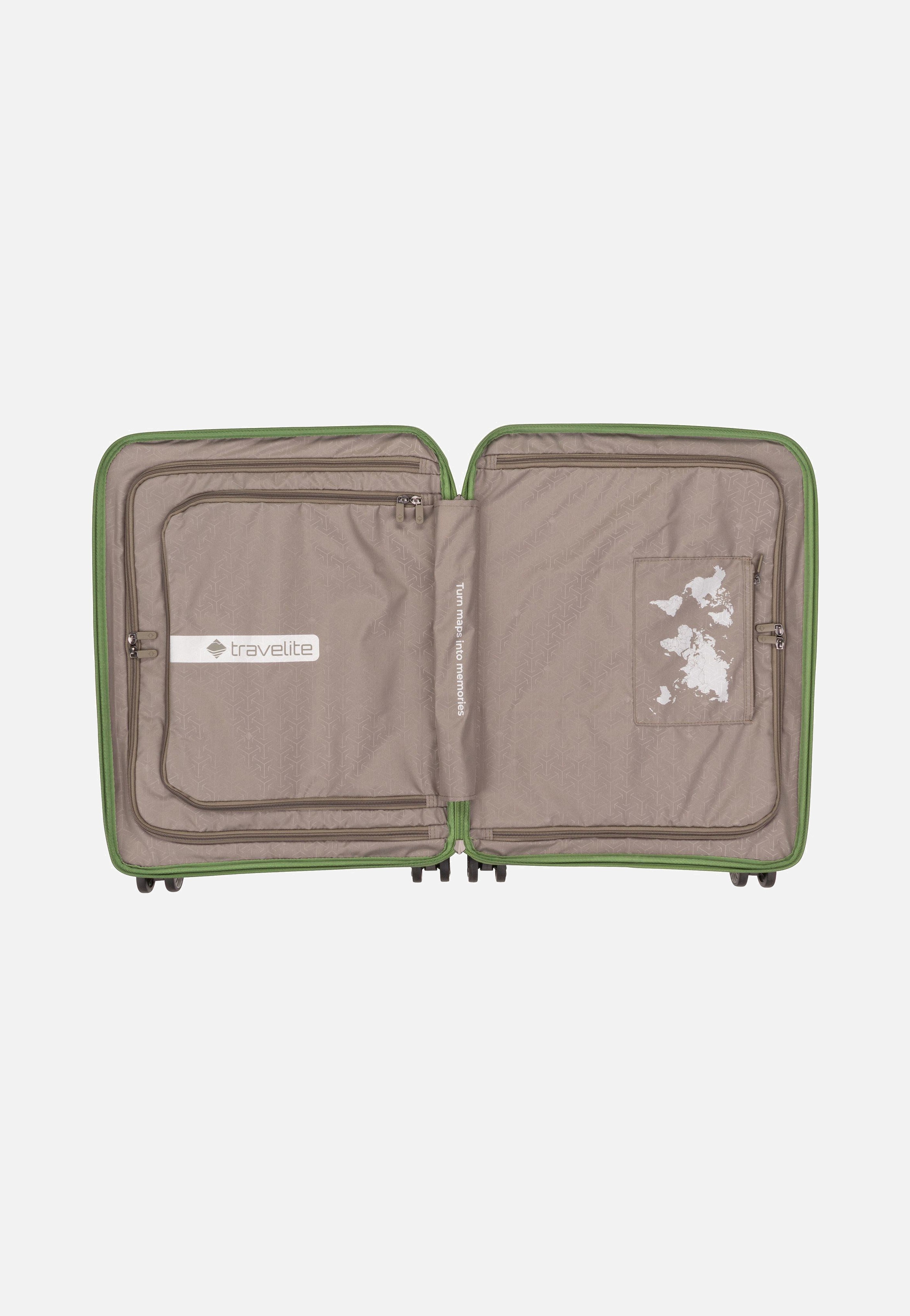 Mooby 4w Trolley S Grün - Koffer