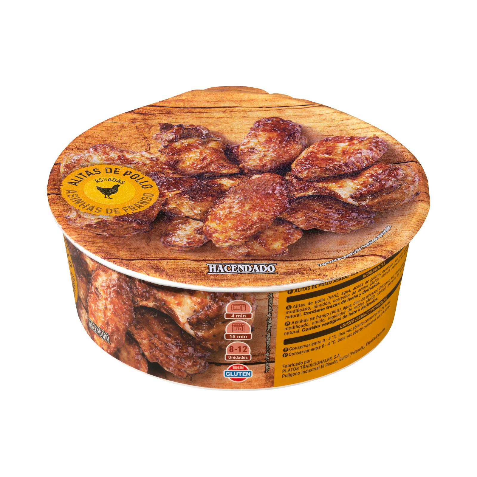 Ailes de poulet grillées Hacendado