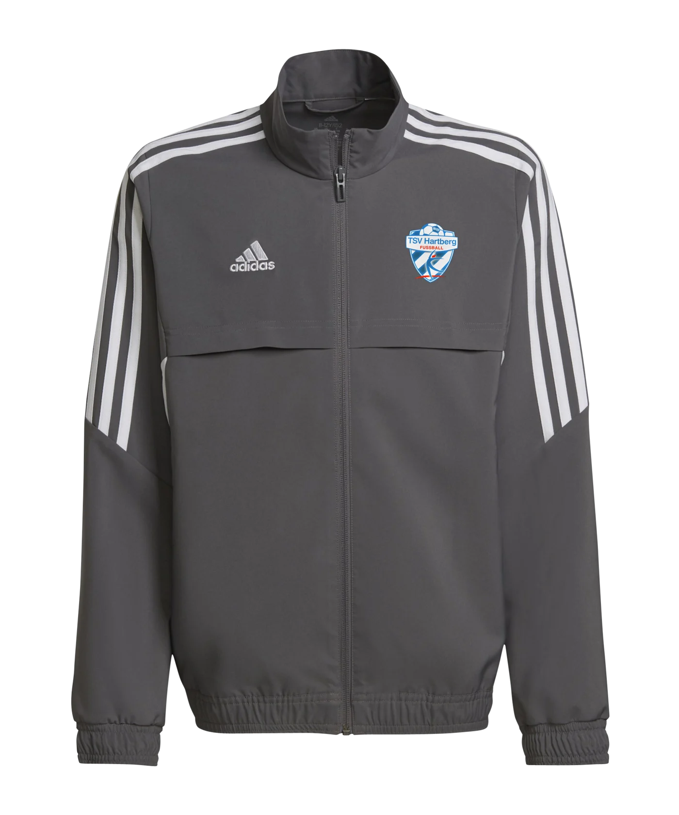 adidas TSV Hartberg Prematch Jacke Kids 22/23 Grau