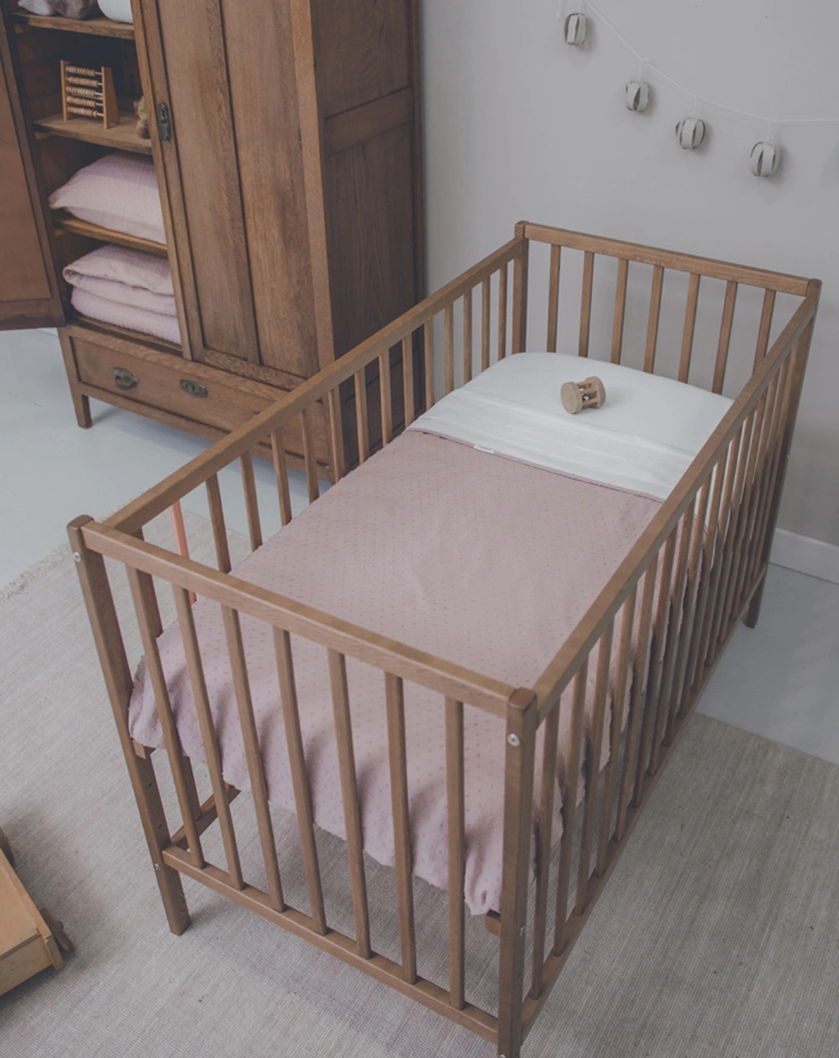Babydecke NAPA (75x100) in mauve