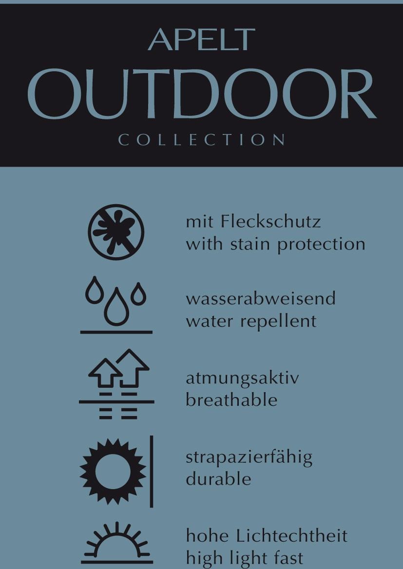 APELT Tischläufer »3961 Outdoor, Sommerdeko, Sommer« Jacquardgewebe