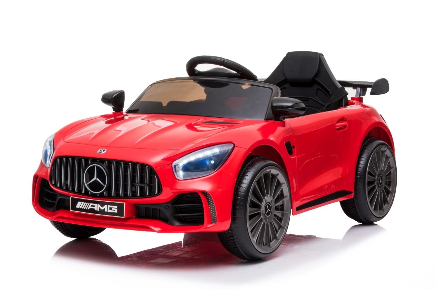 Carrinho Elétrico Infantil Mercedes GTR AMG da Toys Store, Carro Elétrico Infantil, Veículo Esportivo, Capacidade de Peso 35 kg