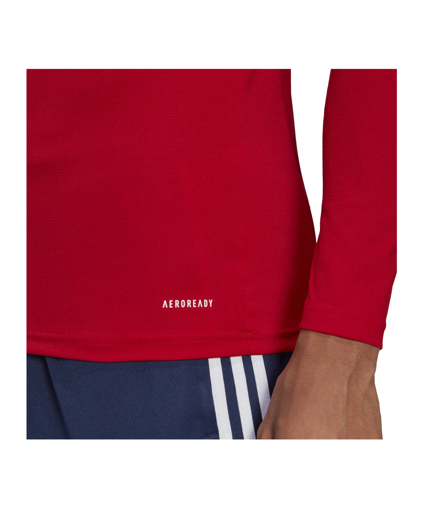 adidas Team Base Top langarm Rot