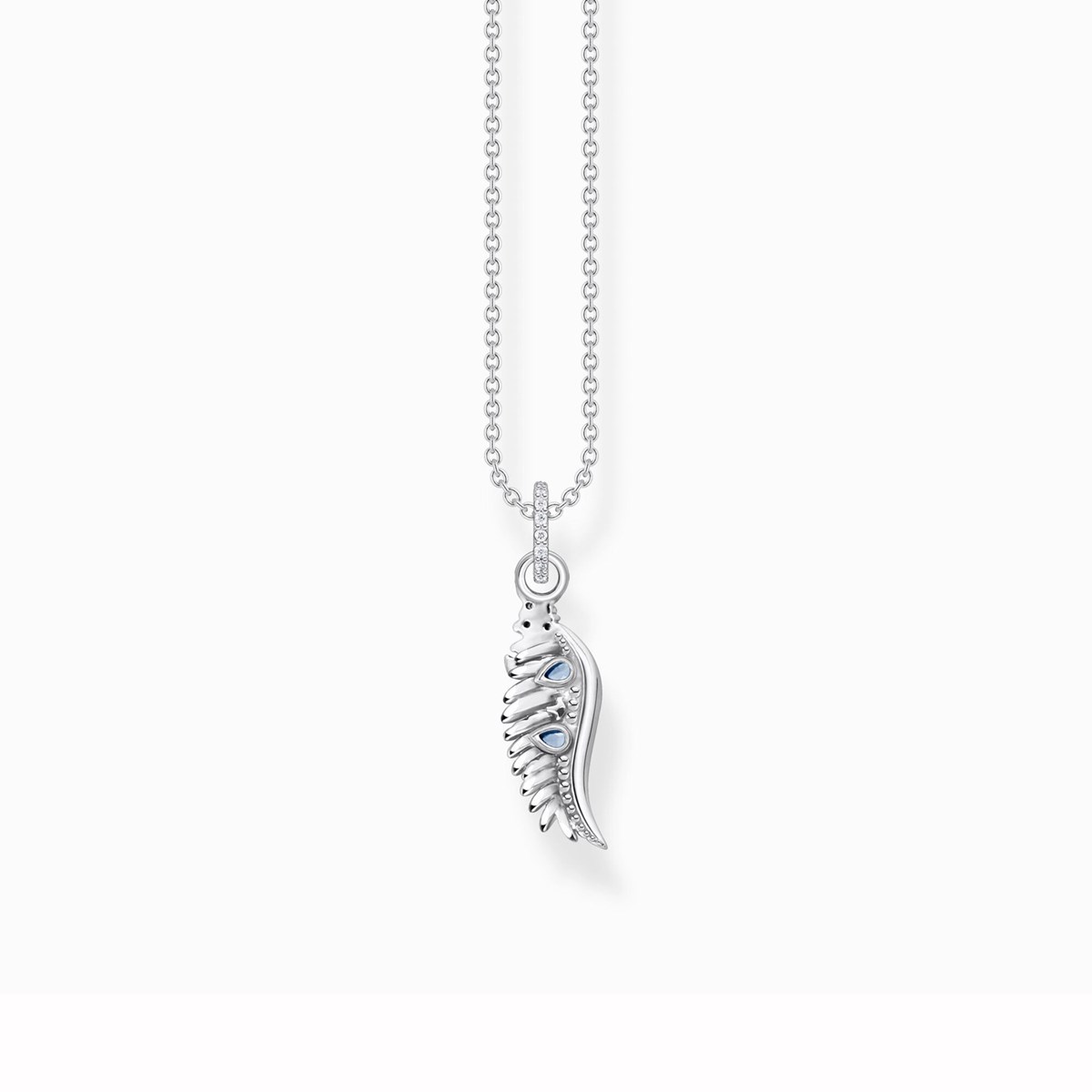 Collier Thomas Sabo ailes de phénix argent oxydes