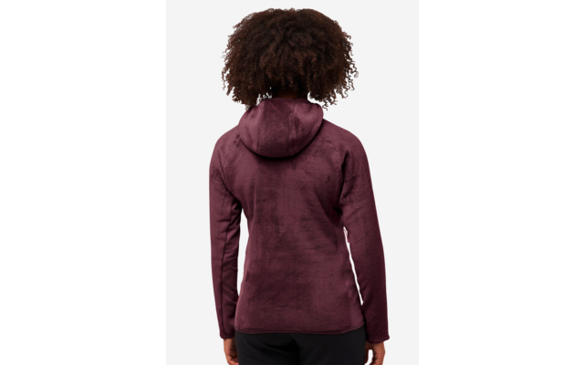 Jack Wolfskin Rotwand Hooded Damen Fleecejacke mit Kapuze