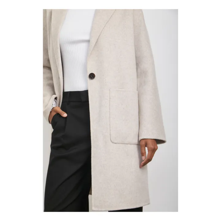 Rails Manteau Everest Laine | Crème