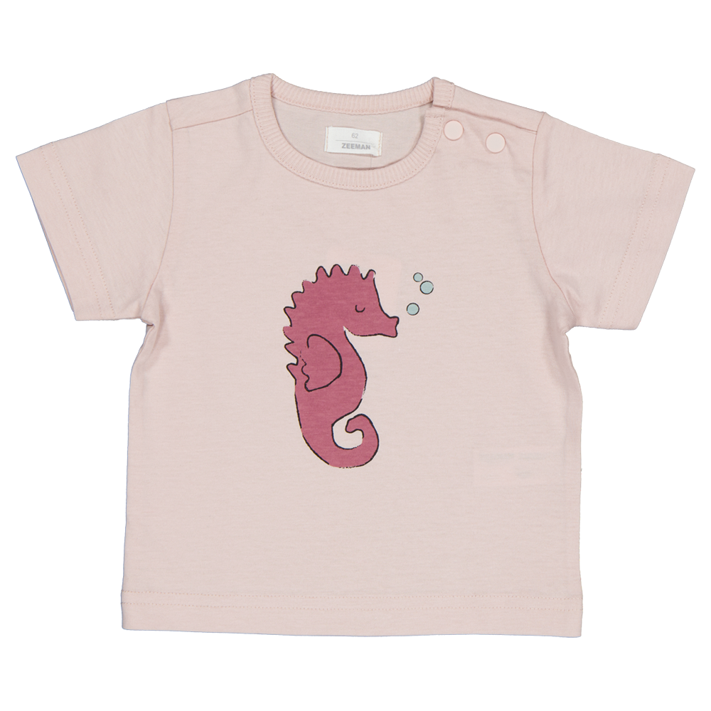 Baby T-shirt Lichtroze kopen? Goed en goedkoop