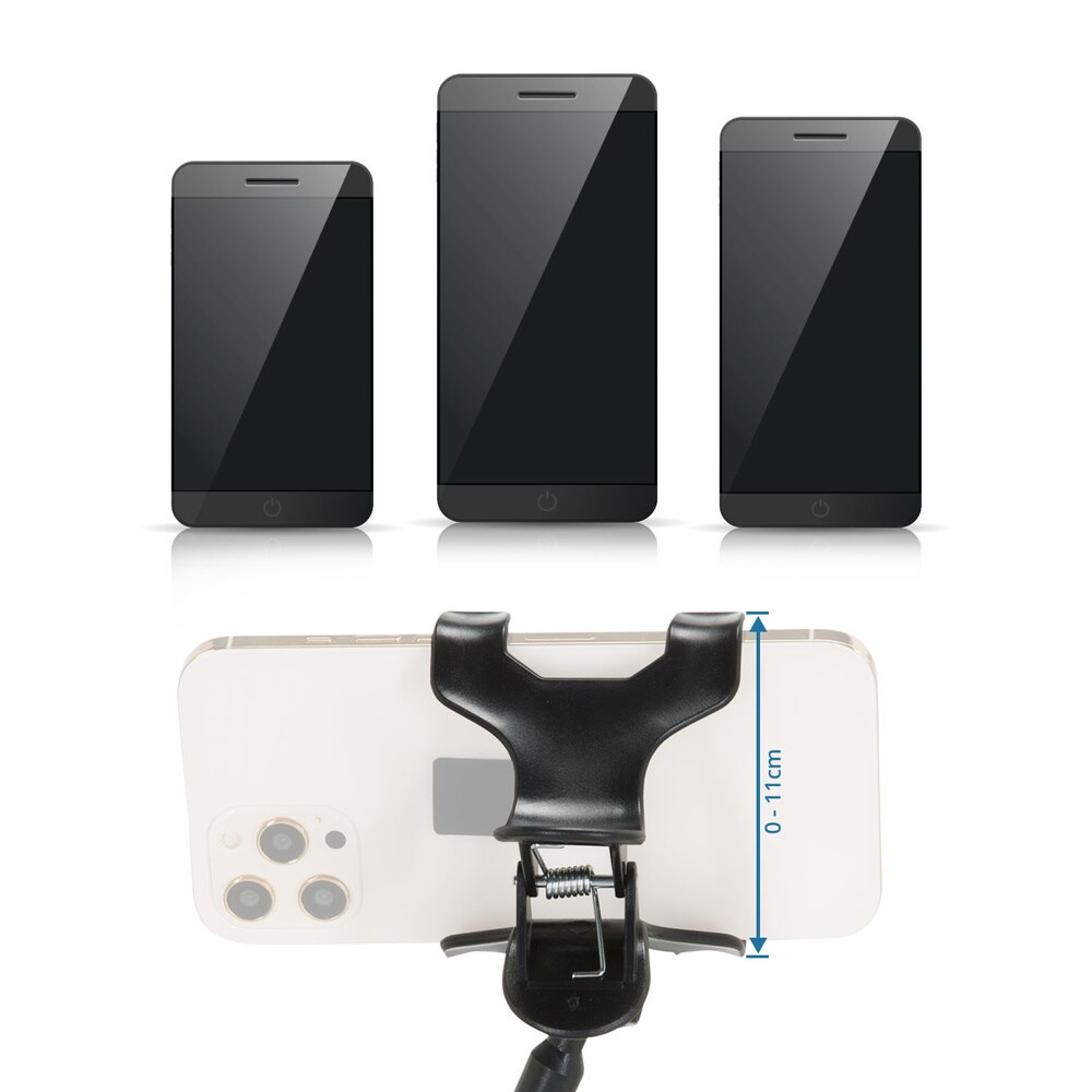 Handy & Tablet Halterung FLEXMOBI Kunststoff, Metall hjh OFFICE