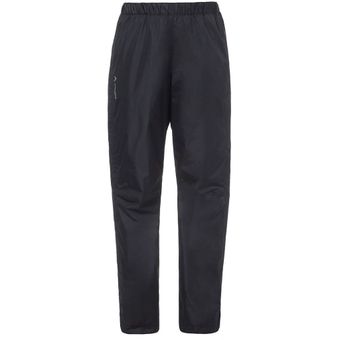 Vaude Fluid Full-Zip Regenhose Black Damen