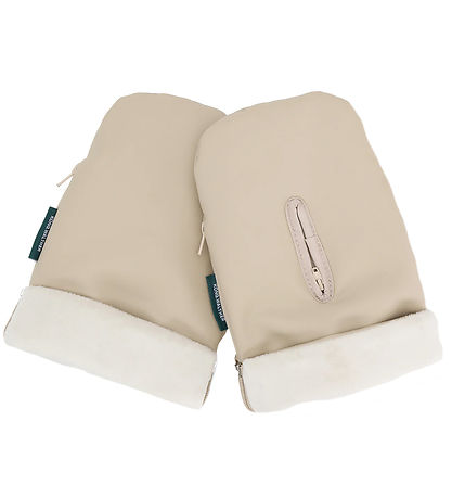 KongWalther Barnevognshandsker - ?sterbro - Creme Fleece