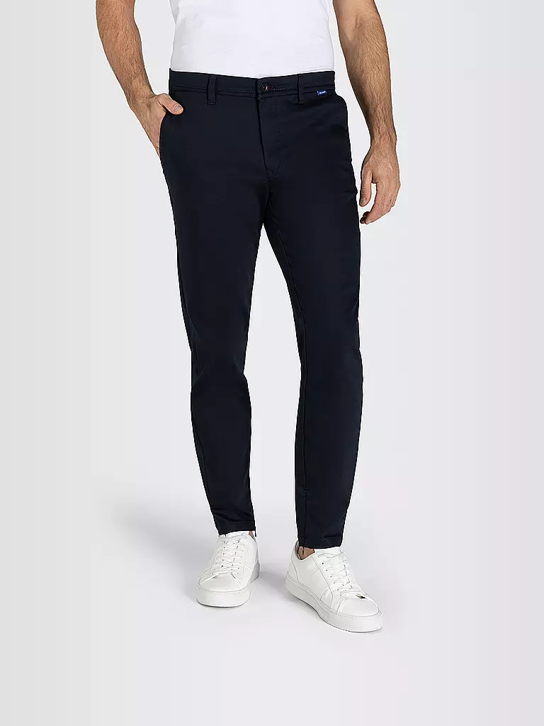 MAC Chino Griffin blau