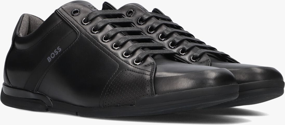 BOSS zwarte boss lage sneakers saturn lowp