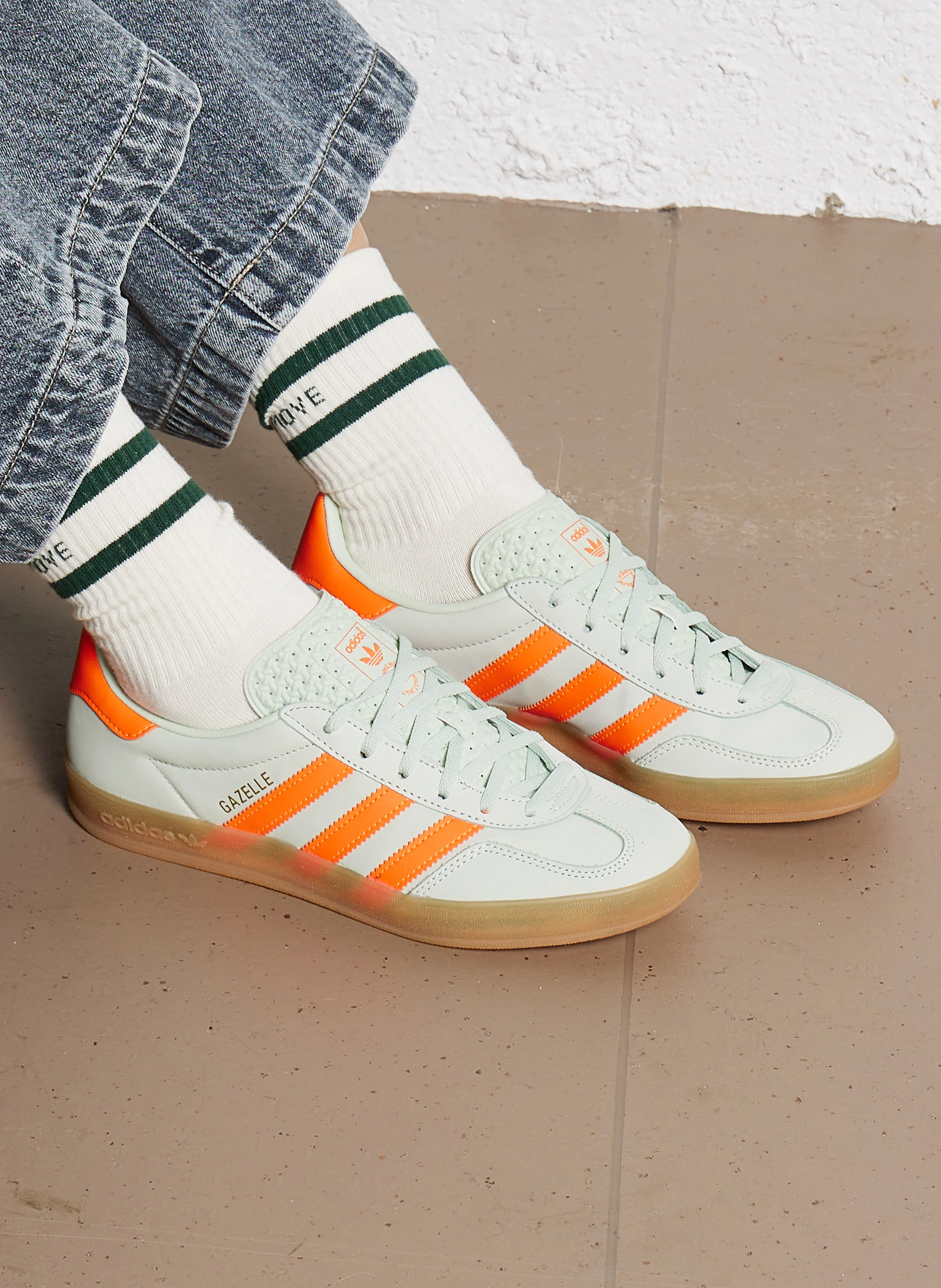 GAZELLE INDOOR W - Baskets basses Gazelle Indoor | Vert