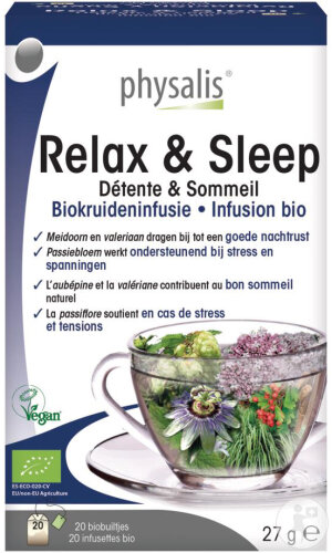 Physalis Détente & Sommeil Infusion Bio 20 Sachets