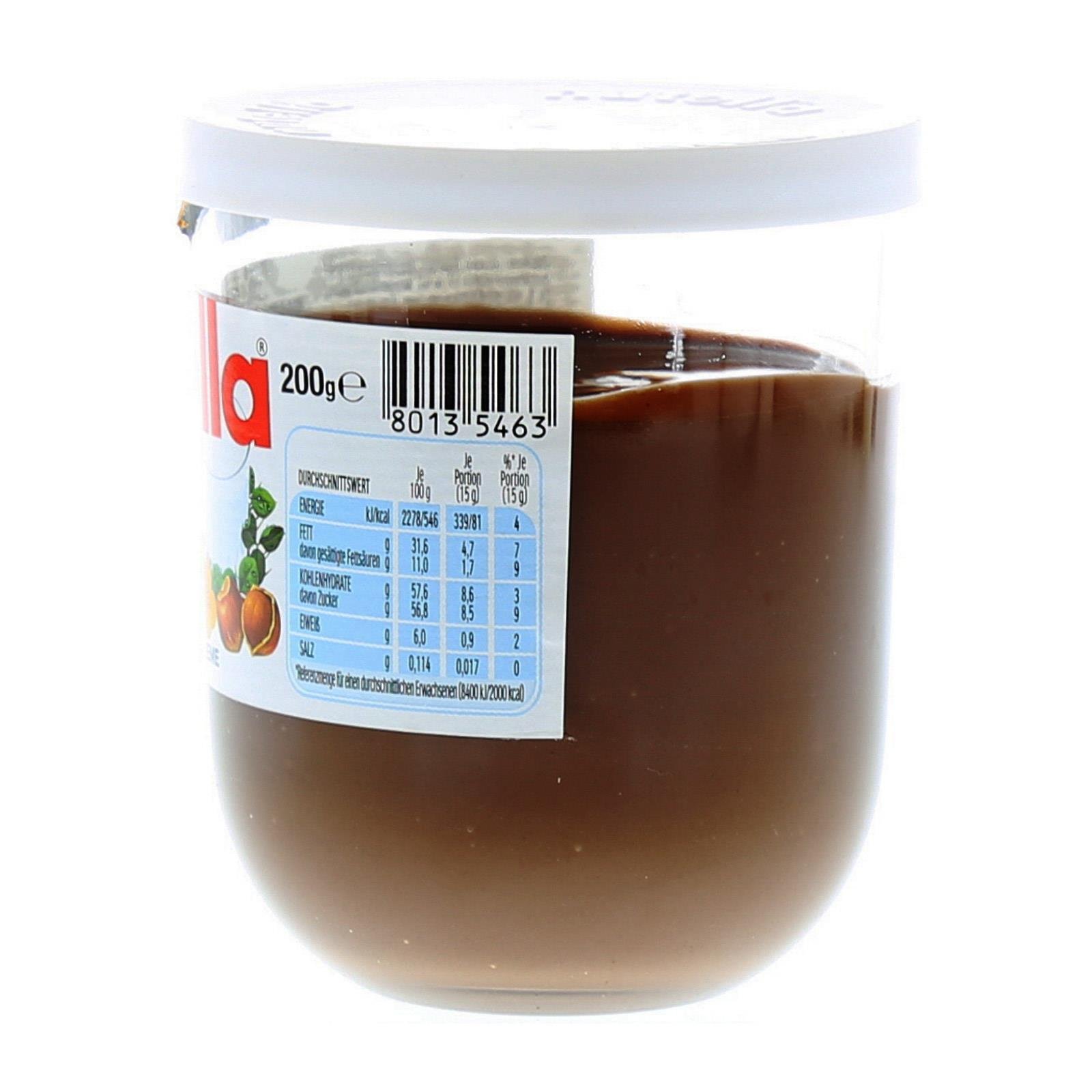 Ferrero Nutella Dekorglas