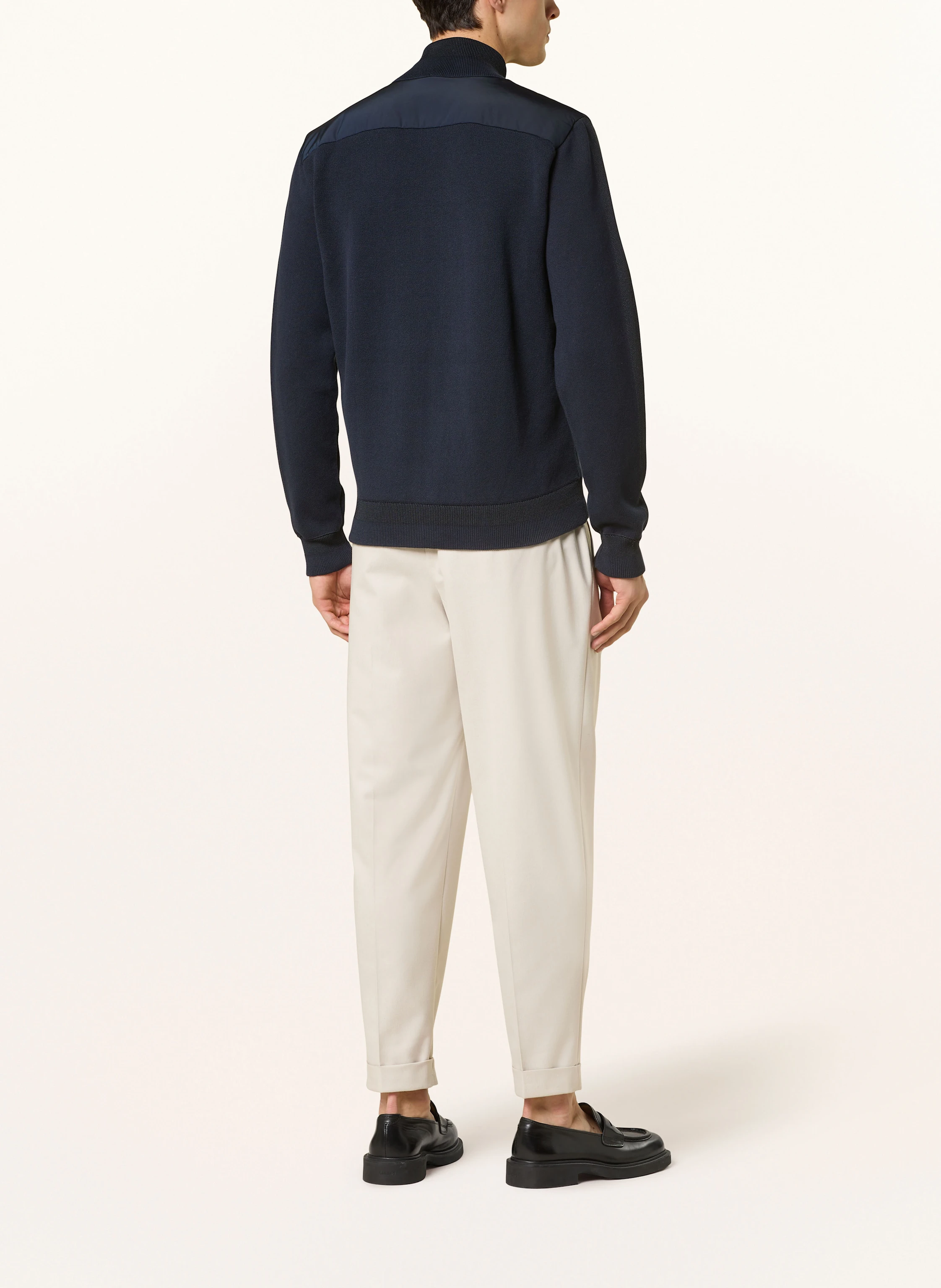 BOSS Blouson DARMANDO im Materialmix