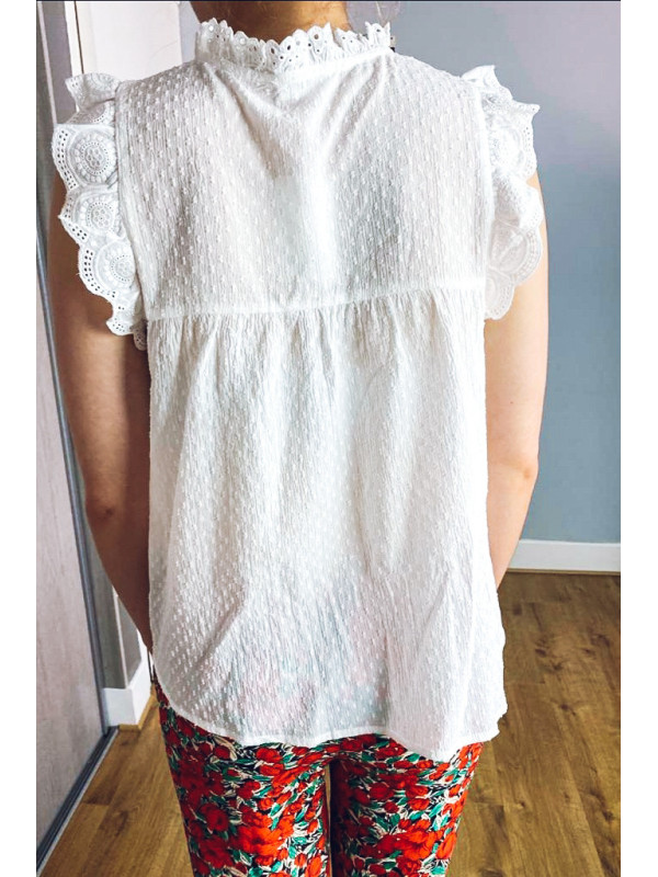 Top en broderie anglaise Mumbai