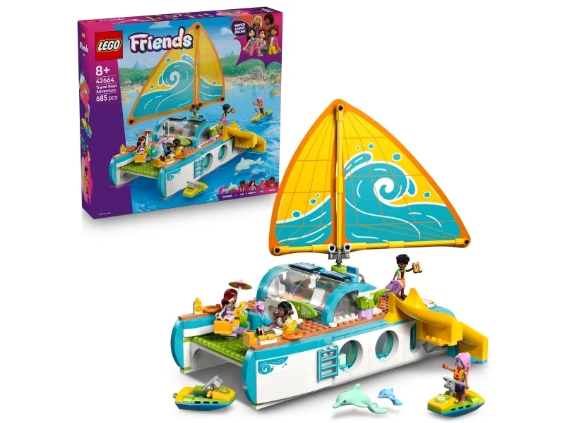 LEGO Friends 42664 Eventyrfyldt bådrejse