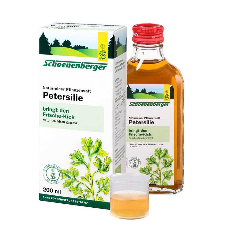 Petersilie Saft Schoenenberger, 200 ml