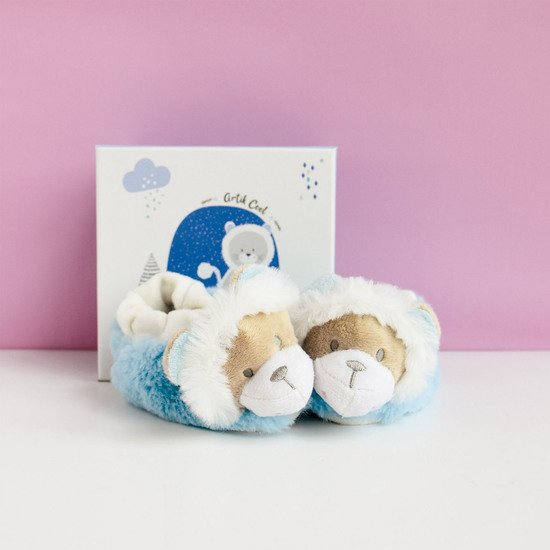 Artikcool chaussons hochet    Lion        0-6 mois   de               Doudou et Compagnie