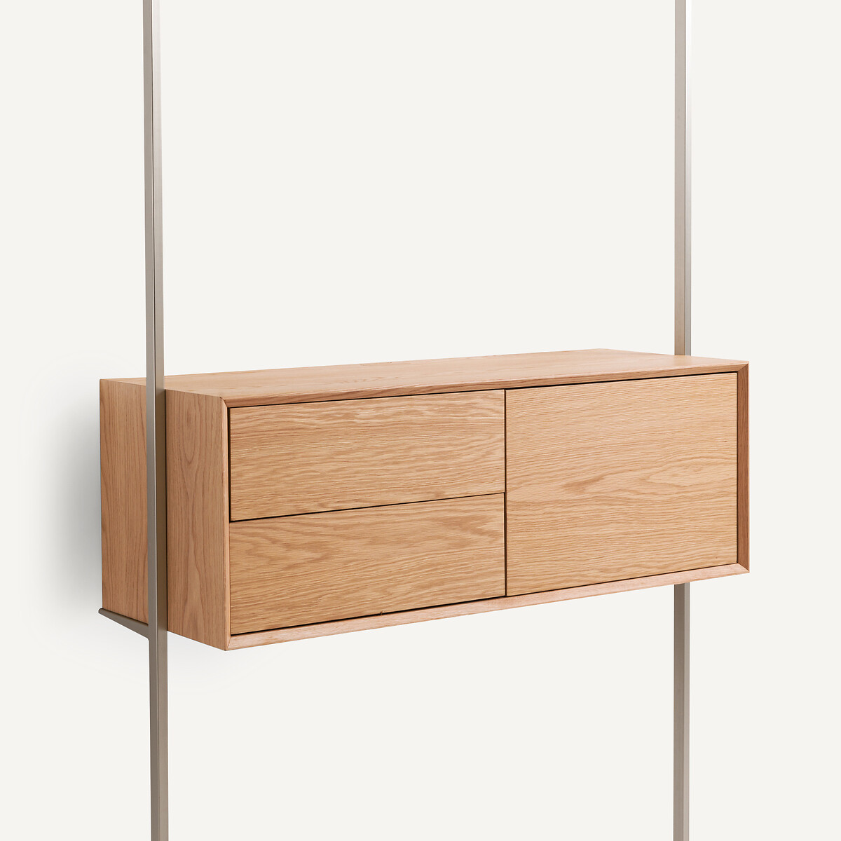 AM.PM<br>Armário de TV em carvalho, 110 cm de comprimento x 42 cm de profundidade, Archivita XL