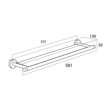 Tiger Boston planchet mat chroom
