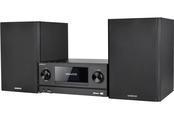 Kenwood M-9000S - Mikrosystem - 2 x 50 Watt - sort