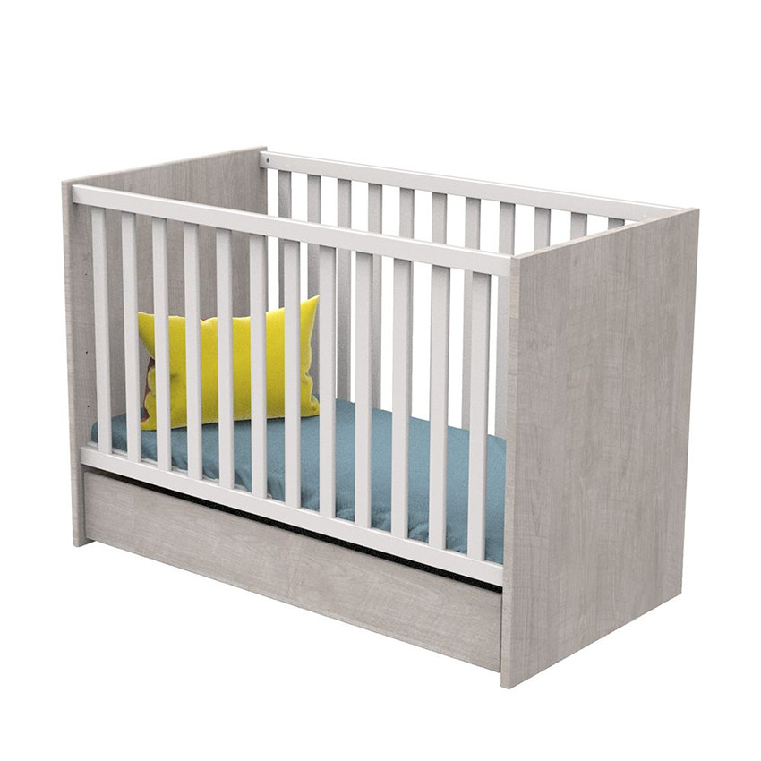 Lit Nova 60 x 120 cm - Gris Loft