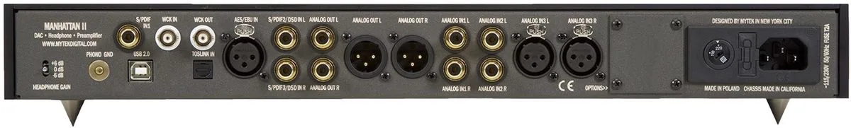 Mytek Manhattan DAC II Noir DAC Audio USB