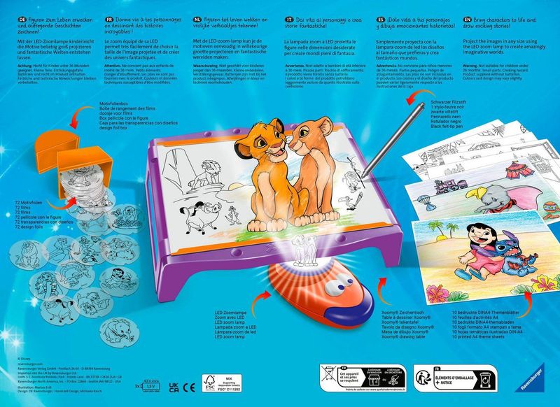 Xoomy - Maxi A4 - Tekenmachine - Disney Classics